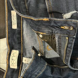 Skinny Ankle Jeans - Dark Blue